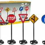 Large Educational Set of Traffic Signs, 82 cm