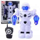 Intelligent RC robot with remote control, lights and sounds