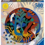 RAVENSBURGER Puzzle 500 pieces – Little Suns: Change (circular)