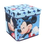 Cozy Noxxiez storage box and ottoman MICKEY MOUSE 30×30×30 cm
