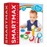 SmartMax Magnetic Building Set for Sensory Development - 8 Pieces