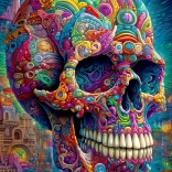 Enjoy Puzzle - Skull 1000 pieces