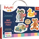 Baby Puzzle Good Night TREFLÍCI 4-in-1 (3–6 pieces)