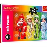 60-piece Puzzle Joyful Dolls RAINBOW HIGH