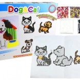 strijkkralenset hond en kat 6000 stuks