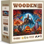 Wooden City wooden puzzle Halloween pumpkin, 1010 pieces