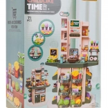 Children's Supermarket with Light and Sound Functions + Accessories