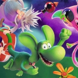 Puzzle 100 Pieces - Dragon Diplodocus and Friends