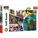 Puzzle STAR WARS: THE MANDALORIAN – Baby Yoda, 100 Pieces TREFL