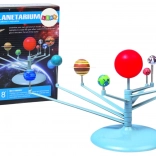 Planetario creativo – modello del sistema solare da assemblare e dipingere