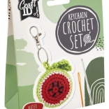 Kit de crochet – porte-clés arc-en-ciel, pastèque ou petit soleil