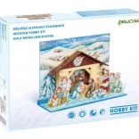 Wooden Glue-Together Nativity Set