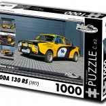 Puzzle RETRO-CARS Škoda 130 RS (1977) – 1000 pieces