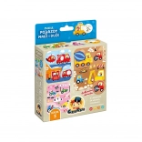 Vehicles Puzzle Big and Small – a game and puzzle in one