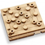 Wooden 3D Puzzle – Pocket Board Game by WOODEN CITY