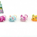 Műanyag felhúzható egér 8 cm, 5 színben