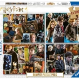 Puzzle 4x100 pieces Harry Potter