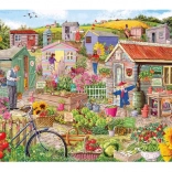 Puzzle Life on the Garden 1000 Pieces