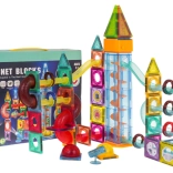 Magnetic Construction Set - Marble Run 134 Pieces