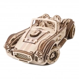Ugears 3D wooden mechanical puzzle drifting race car Cobra