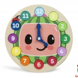 Cocomelon wooden educational clock
