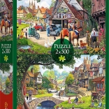 Puzzle 2x500 Idyllic Life