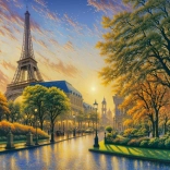 Parisian Elegance Puzzle 500 Pieces