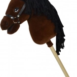 Steppos Premium hobby horse Lucky dark brown 70 cm
