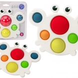 Szilikon szenzomotoros játék Rák Pop It