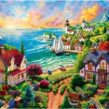 Puzzle Seaside Village 260 pieces ANATOLIAN