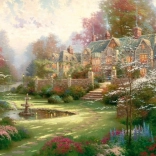 Puzzle SCHMIDT Gardens at Spring Gate 2000 pieces