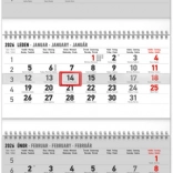 Wall calendar 4-month standard folding 2026