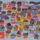 Professor Puzzle Movie Locations 1000 Pieces Puzzle
