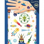 Vidám Világűr Tetoválás DJECO