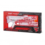 X-Shot FAZE CLAN Ragequit Round transparent blaster for foam balls