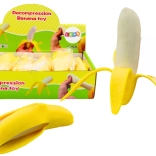 Rubber stretchable sponge for banana peel yellow