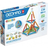 magnetic construction set supercolor re 60 pieces geomag