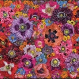 Galison puzzle Bees among poppy blossoms – 1000 pieces