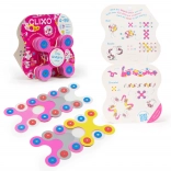 Clixo Tiny & Mighty Sparkle – magnetic glitter construction set 9 pcs