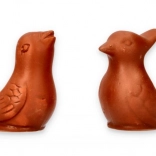 Keramische vogel fluitjes set