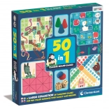 Classic Board Games Set 50-in-1 CLEMENTONI