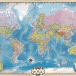 EUROGRAPHICS puzzle World Map 2000 pieces
