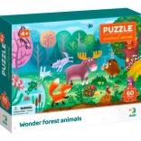 Biomes Puzzle Forest Animals 60 Pieces