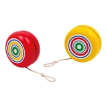 small foot Wooden Yo-Yo Spiral Yellow