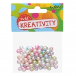 Kolorowe perłowe koraliki 20 g