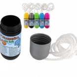 Waterdichte halsketting met koord in 5 kleuren, plastic