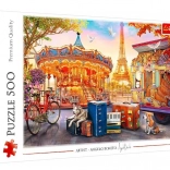 Puzzel 500 stukjes – Vakantie in Parijs TREFL