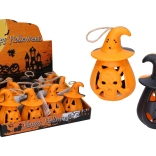 Light-up Halloween Pumpkin 11 × 6.5 cm