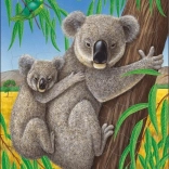 Larsen children's puzzle Koalas 25 pieces
