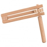 Traditional Wooden Rattle Goki